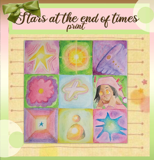 "STARS AT THE END OF TIME" PRINT (PRE-ORDER)